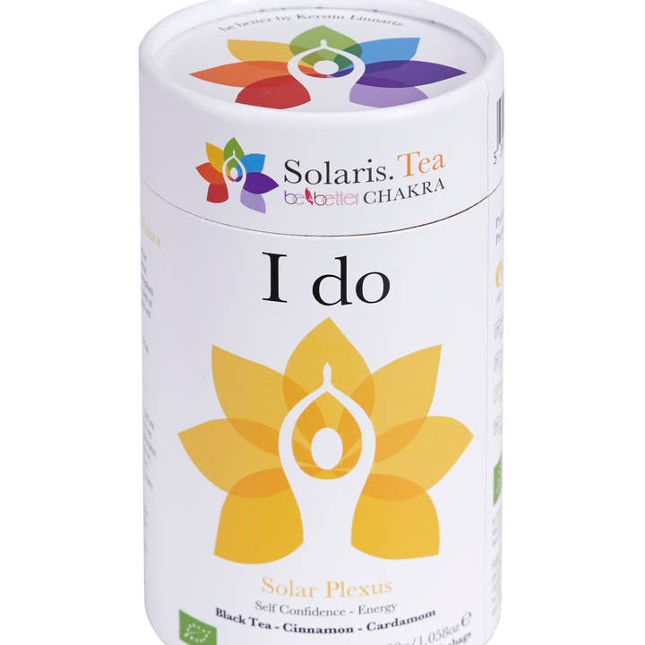 I Do - Solarplexuschakra, 15x2g Pyramiden Teebeutel BIO für den Großhandel von Solaris Tea / Good Earth Goods e.K.