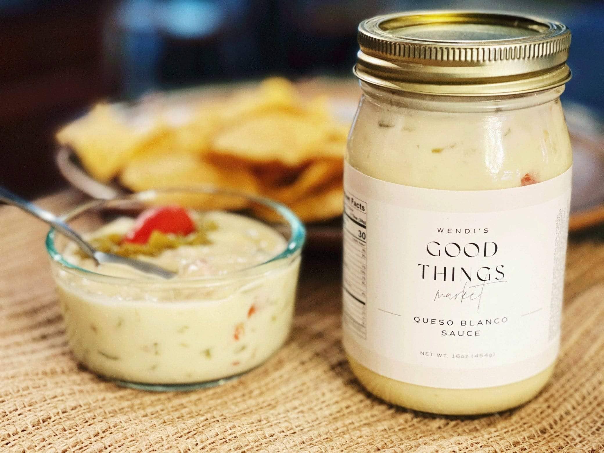 Wendi’s Good Things Market – Großhandel Soße – Queso Blanco1