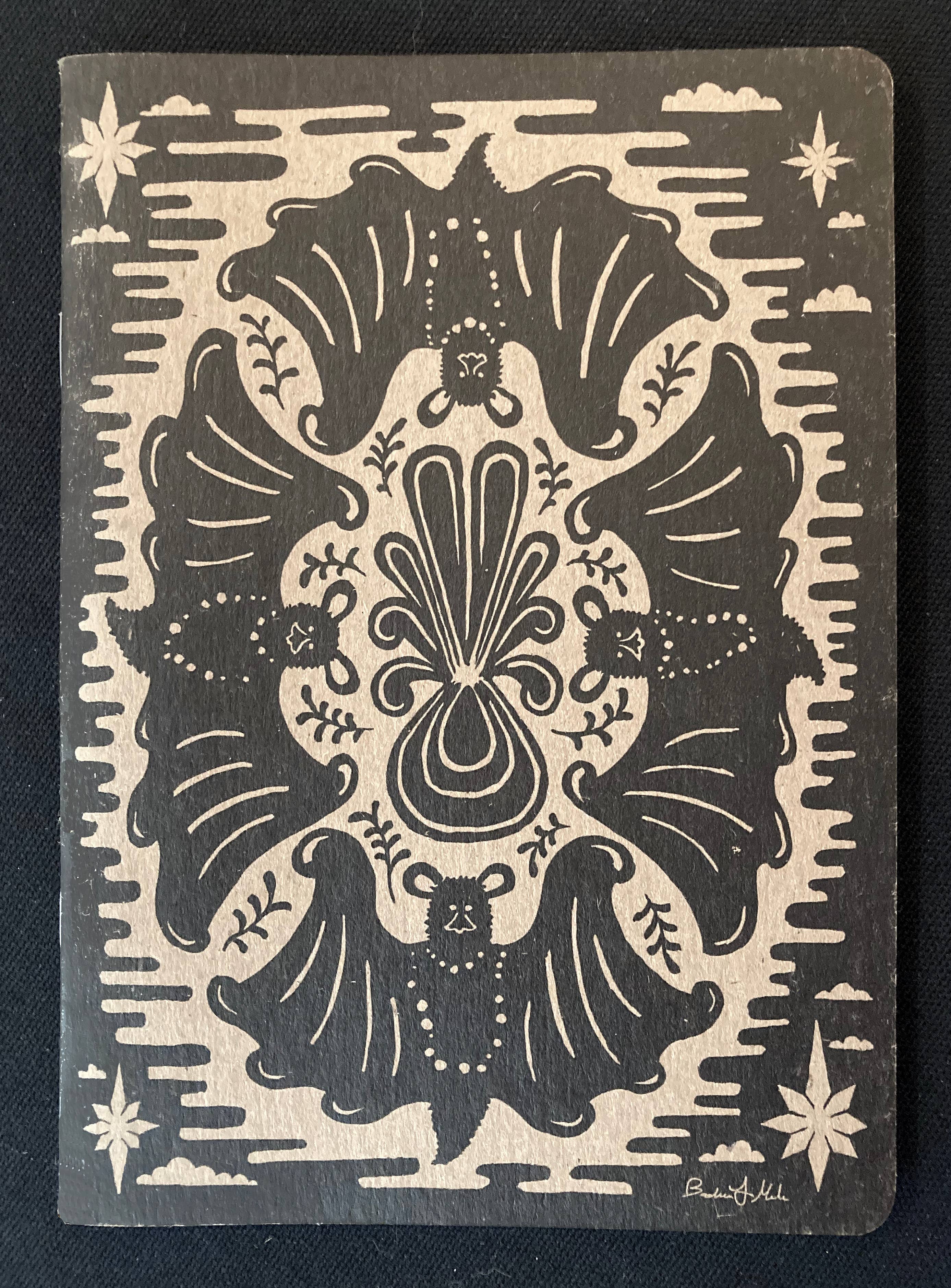 Morning Paper dot Design - Wholesale Notebook - Cave-themed Blank Notebook2