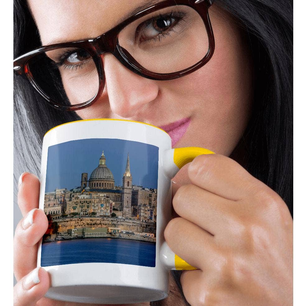 3dRose - Wholesale Coffee Mug - 3dRose, Europe, Malta, Valletta, historic skyline at Dusk, Mug1