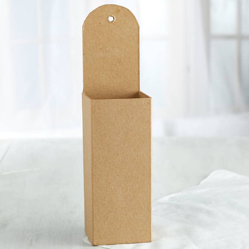 Factory Direct Craft - Wholesale Paper Mache - 11-3/4"  Paper Mache Wall Pocket (Package of 18 pieces)0