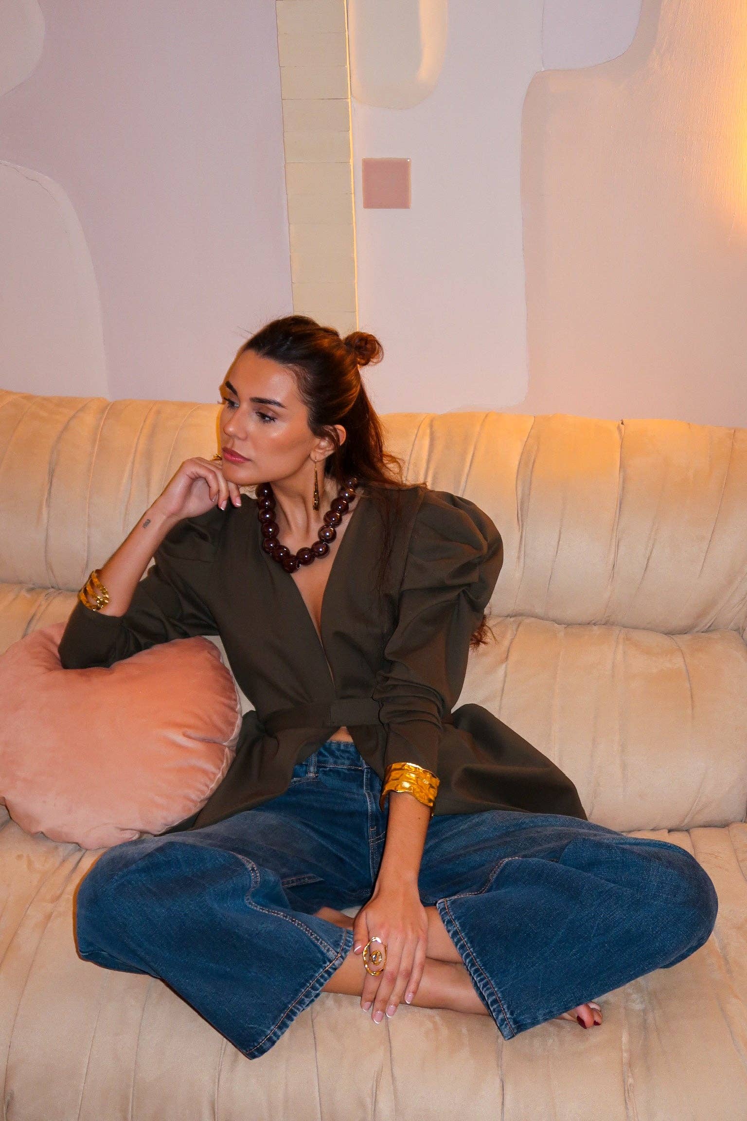 Woonder - Wholesale Choker/Collar - Chocolate Chain2