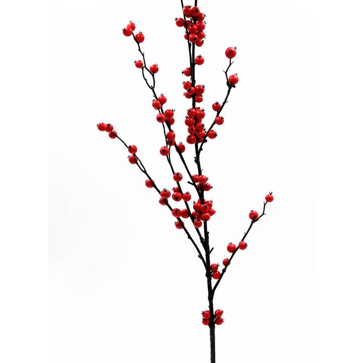 Jamali Garden - Wholesale Artificial Flowers - 45in Red Berry Spray