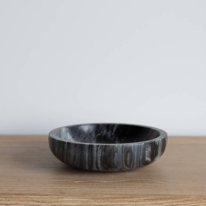 Grey Marble Bowl for wholesale by Luxe B Co
