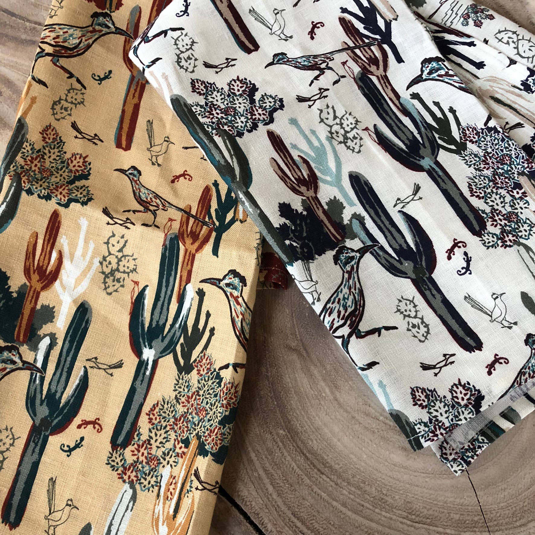 Cher the Fire - Wholesale Tea Towel - Tea Towel, 100% Linen, Roadrunner and Saguaro theme10