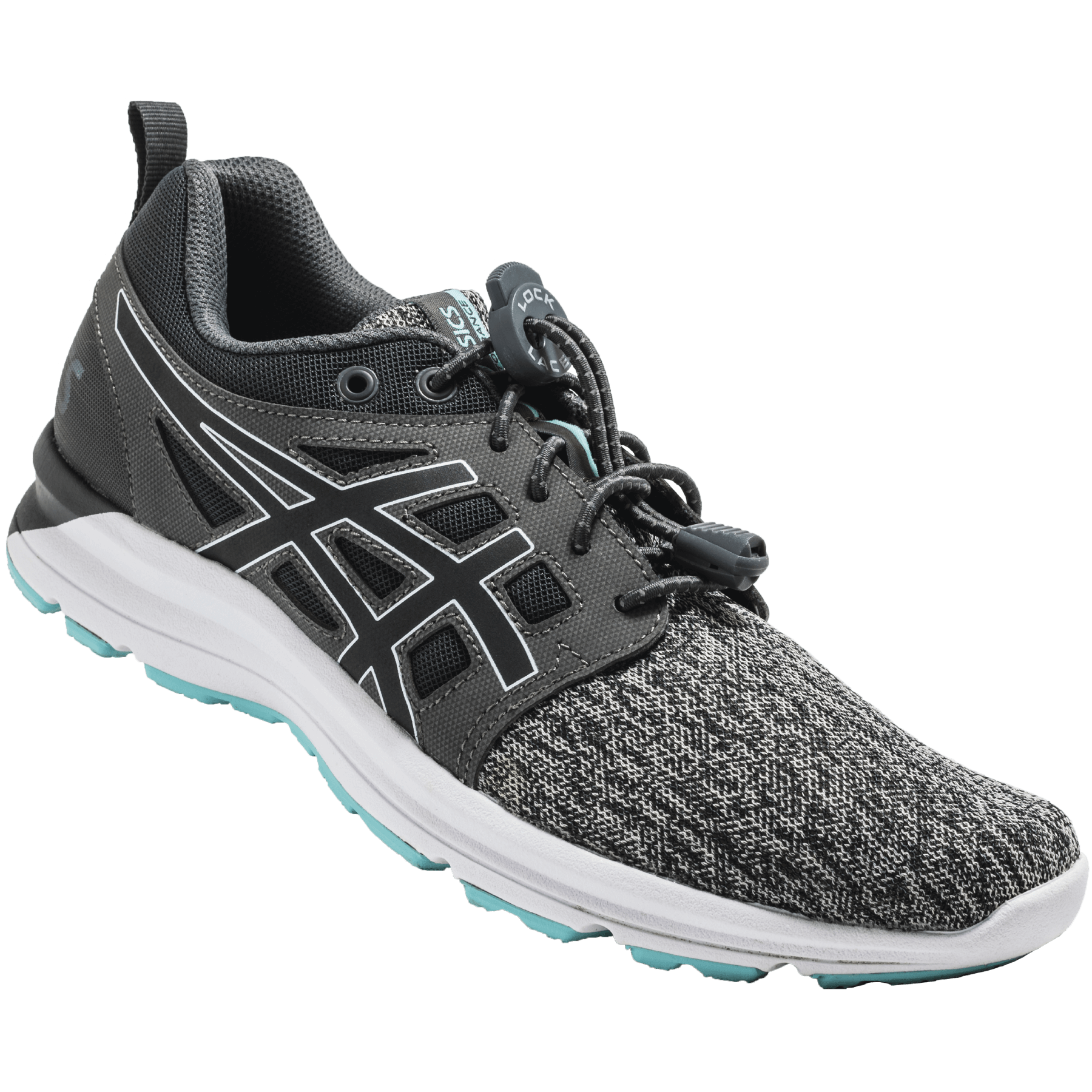 LOCK LACES - Wholesale Shoelaces - Unisex - Reflective Storm Gray5