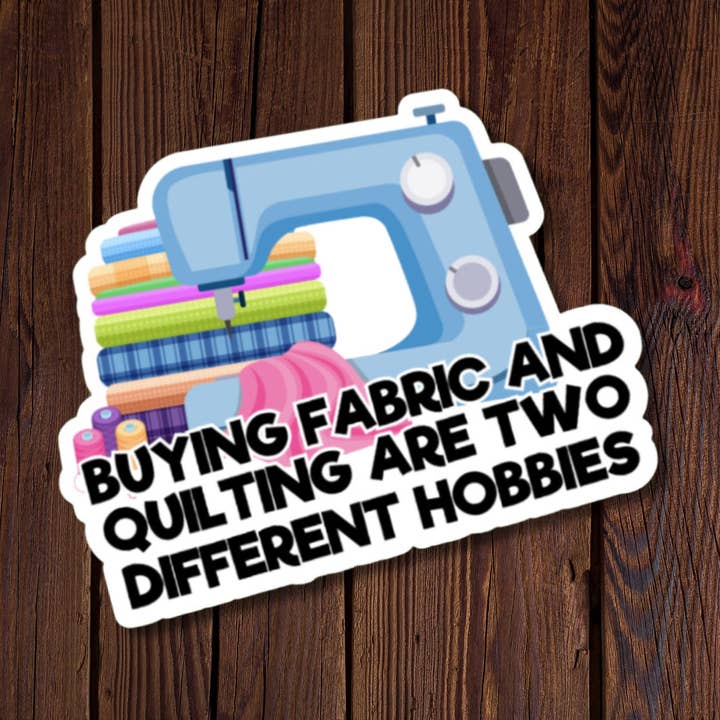 Comprar telas y hacer colchas son dos pasatiempos diferentes: máquina para venta al por mayor de Roxanne Johnston Designs