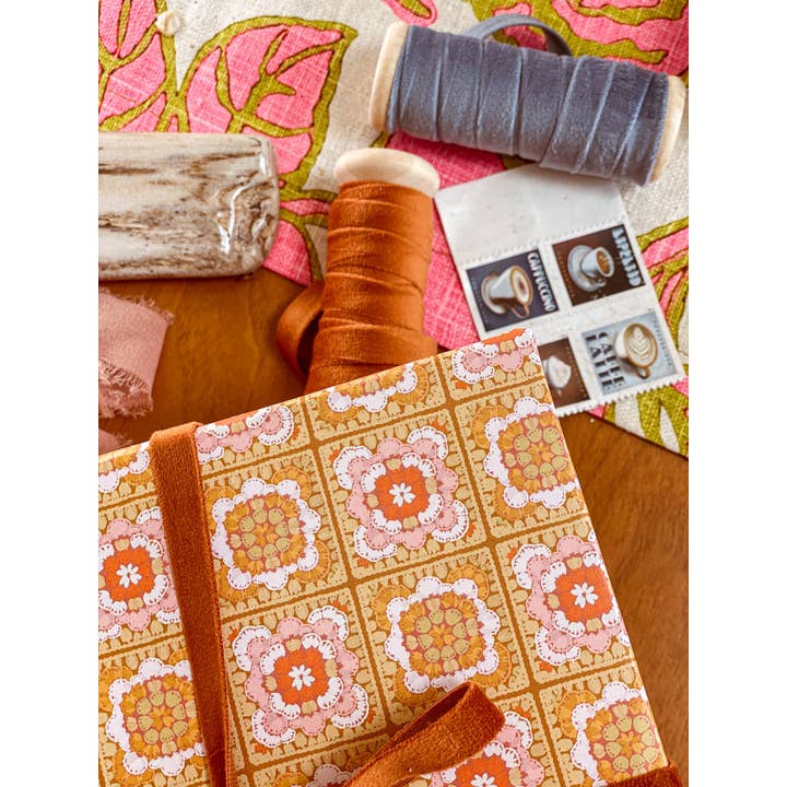 re:mused studio - Wholesale Flat Wrap - Petalcraft Gift Wrap Sheet-Double Sided13