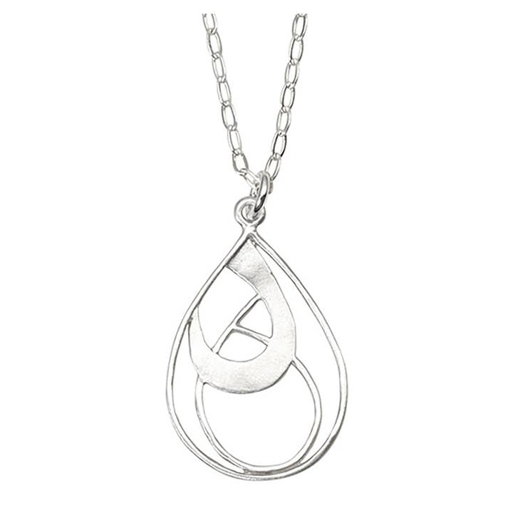 Kleine traan met spiraal voor wholesale door Julia Britell Design