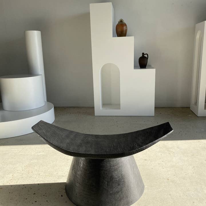 Office Objets - Wholesale Chair - Minimalist design armchair in black wood8