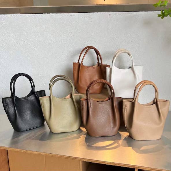 P22174 Small Tote Crossbody Bag w/Cosmetic Pouch for wholesale by Pretty Persuasions