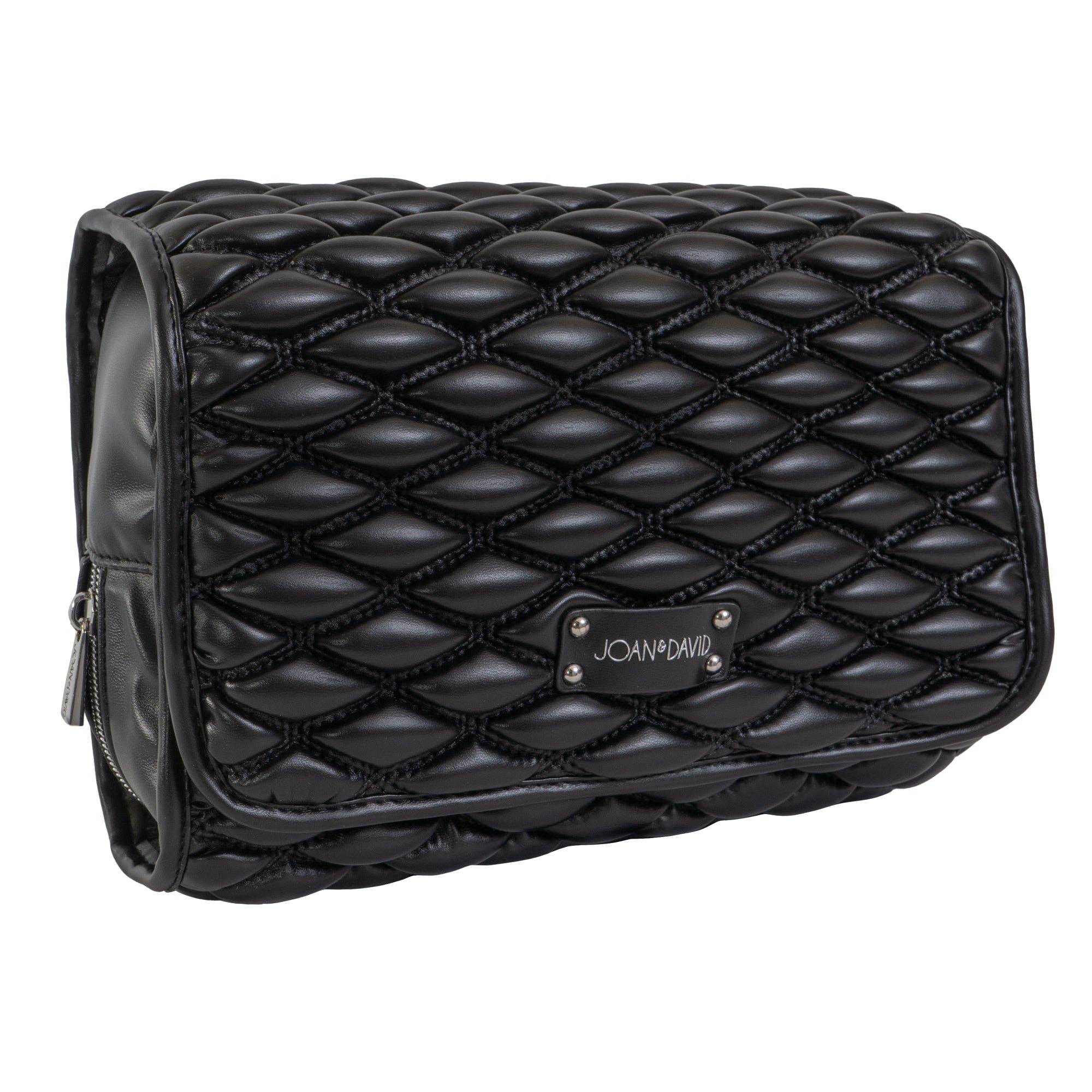 Magid - Wholesale Toiletry Bag - Women's - Joan & David The Bubble Quilted Roll Hanging Toiletry Bag6