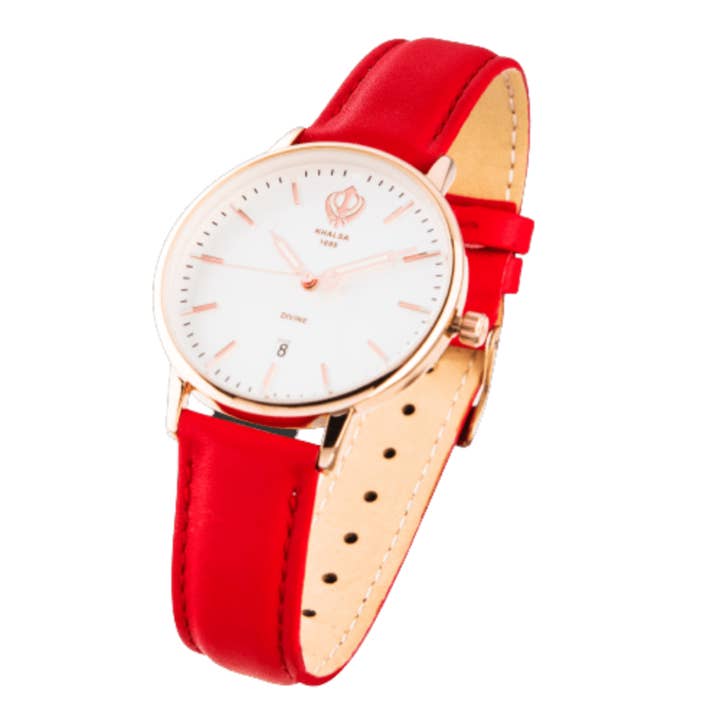 Khalsa 1699 watches - Wholesale Wrist Watch - Women's - Divine Kaur Red