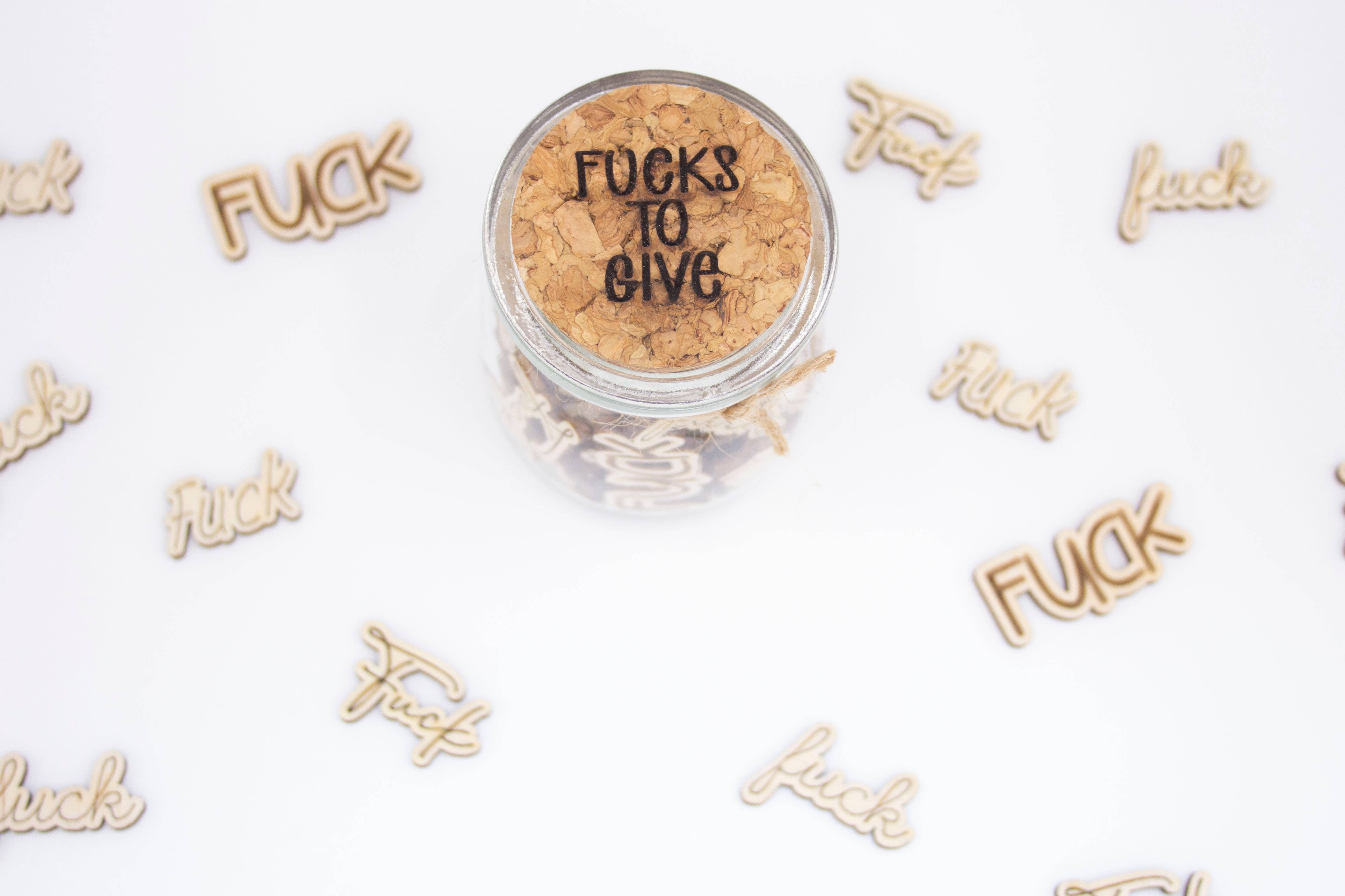 LNZ Custom Design - Wholesale Gag Gift/Novelty Gift - Jar of Fucks to Give - Funny Gift5