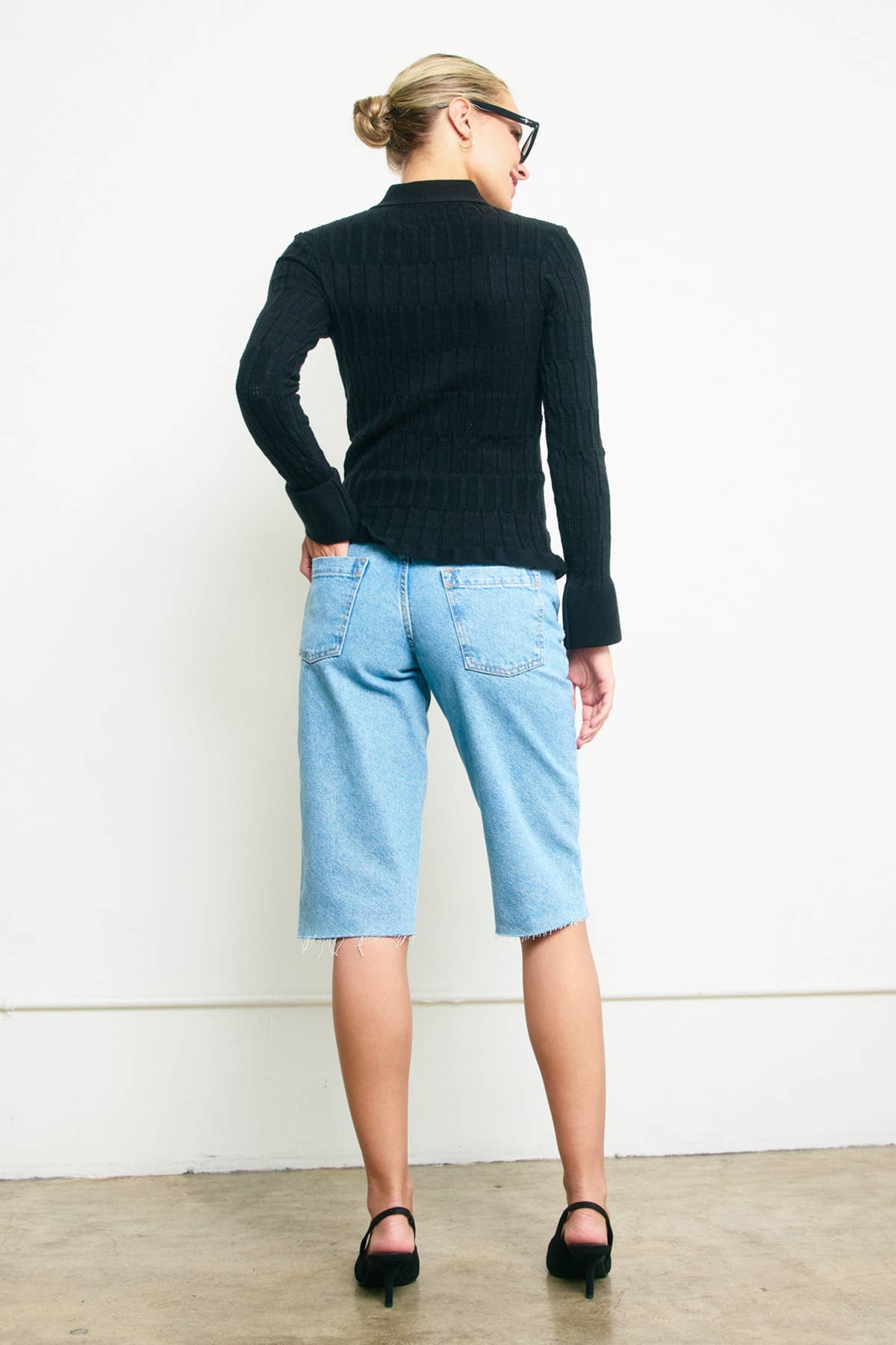 RAISONNEL - Wholesale Cardigan - Women's - Knitted Collar Cardigan - RSW10876