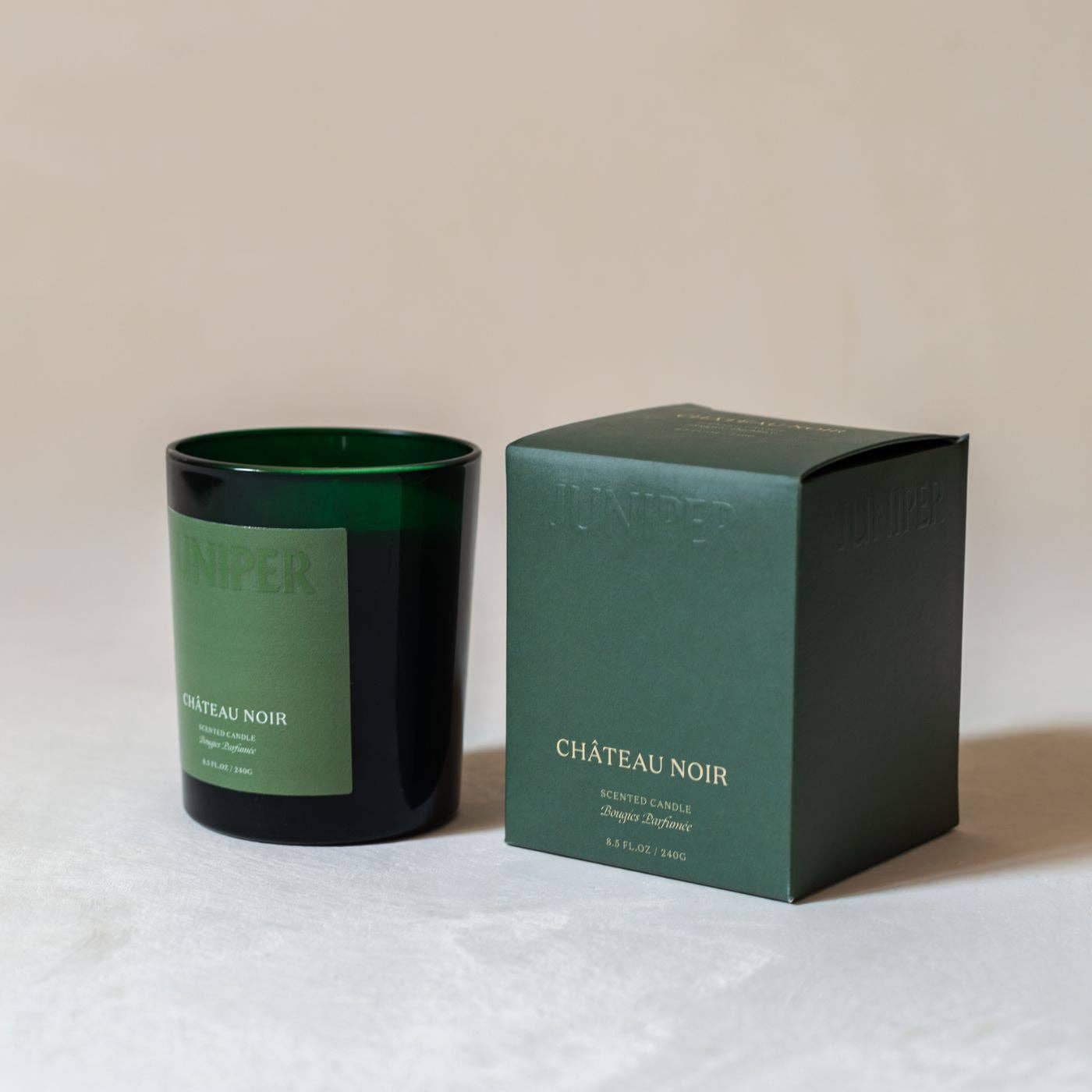 Juniper - Wholesale Jar/Filled Candle - Scented Candle Château Noir - 240 g3