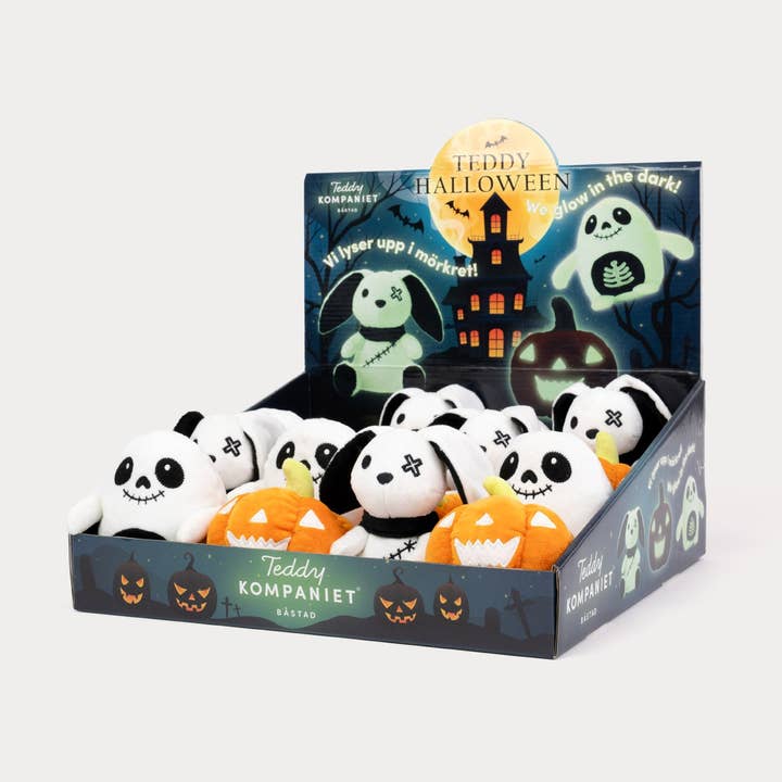 Teddykompaniet - Wholesale Stuffed/Plush Toy - Kids & Baby - Lys i mörkret, Halloween0