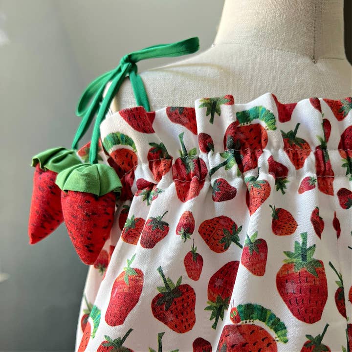 Little Goodall - Wholesale Romper - Kids - Very Hungry Caterpillarâ„¢ Strawberry Bubble Romper