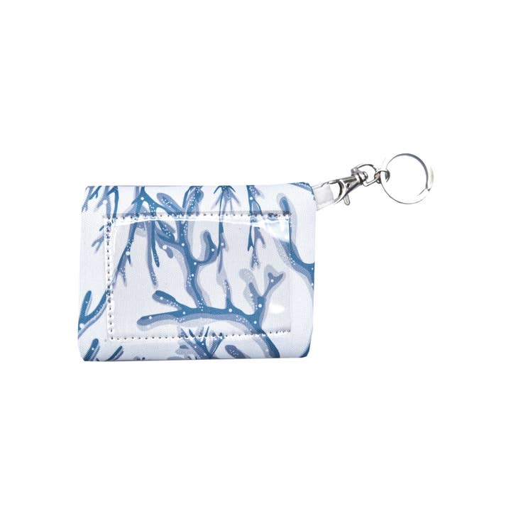 Beachcombers - Wholesale Pouch - Women's - Coral ID Pouch With Keychain1