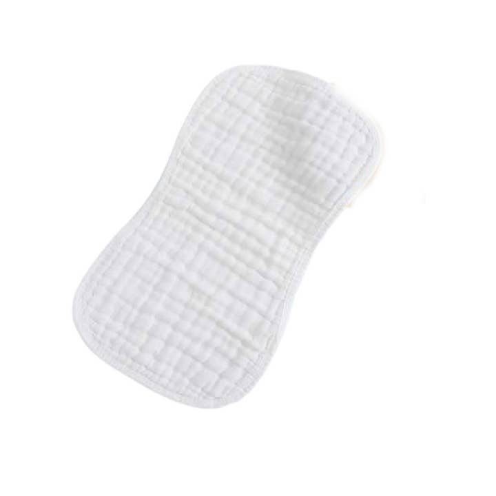 Zsa Zsa & LoLLi Monogram Blanks - Wholesale Burp Cloth - Baby - Muslin Baby Burp Pad (with binding) $4 ea