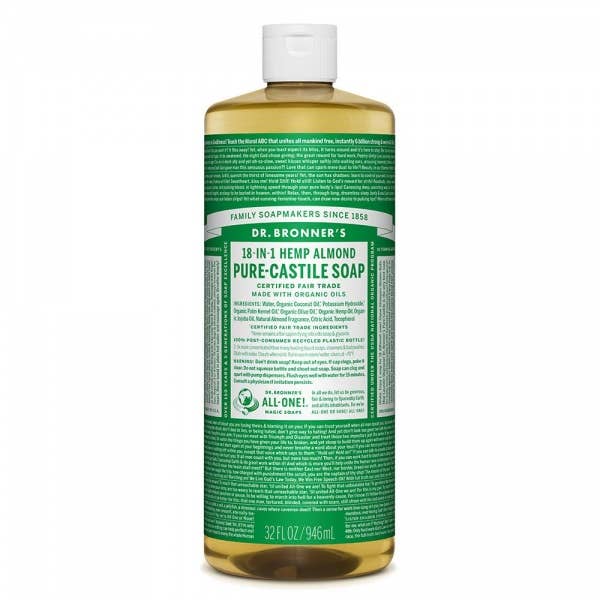 Dr. Bronner's Mandel Castile Flytande Tvål 946 ml för wholesale av mOrganics Beauty