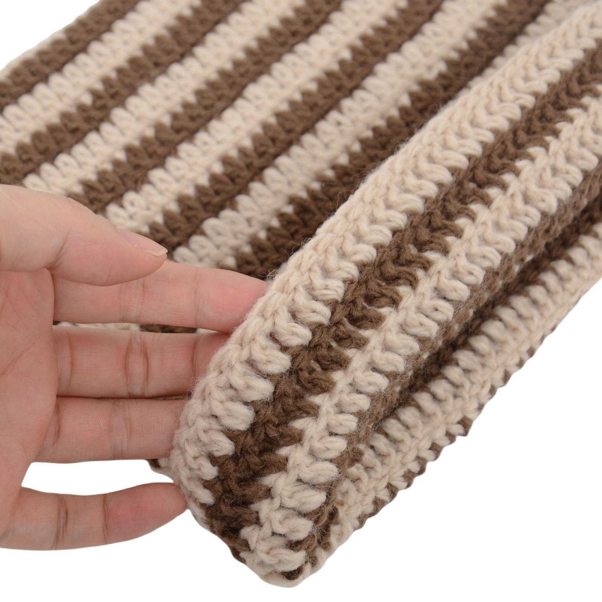 AK Brand - Wholesale Beanie - Women's - Vintage Crochet Cat Ear Slouchy Beanie Hat for Women10