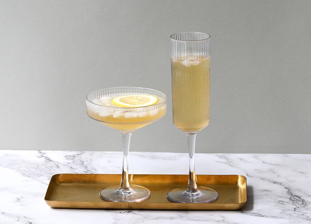 Nathan Philip - Vente Flûtes de champagne - Champagne Gatsby, 6 oz, plastique - 12/paquet4