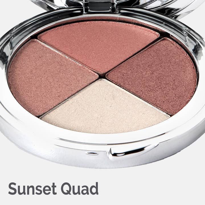 La Bella Donna - Wholesale Eyeshadow Palette - Vision of Mineral Lights | Compressed Mineral Quad Bronzing, Eyeshadow, and Blush2