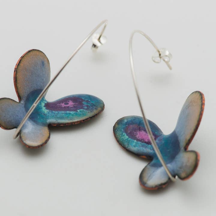 Boucles d'oreilles Papillon F pour la vente par ELZA PEREIRA