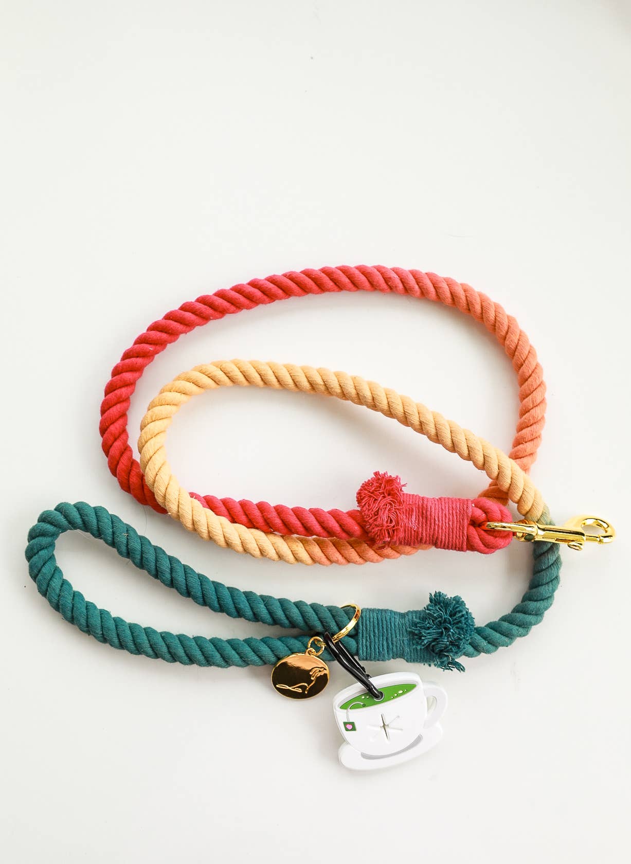 Cavology - Wholesale Pet Poop Bag Dispenser - Poop Handler – Silicone Waste Bag Holder Matcha Tea Design1