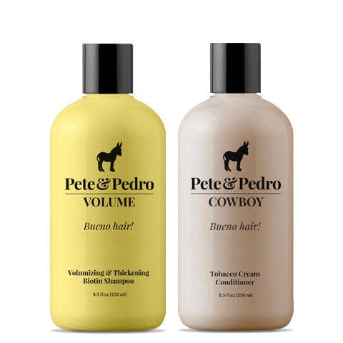 Pete & Pedro - Vente Shampoing – homme - Shampooing volumisant et épaississant à la biotine VOLUME9