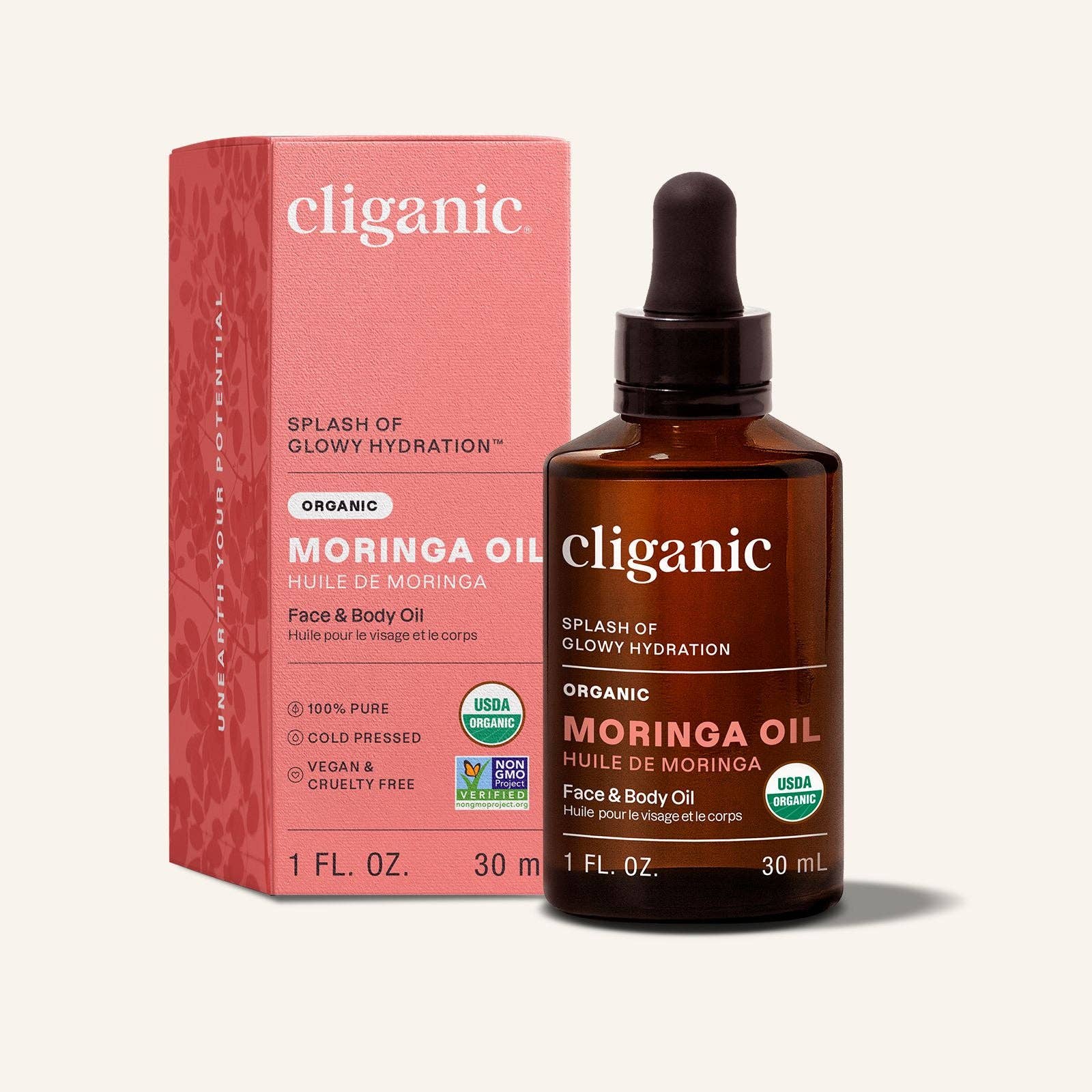 Cliganic - Wholesale Bath/Body Oil - Organic Moringa Oil7