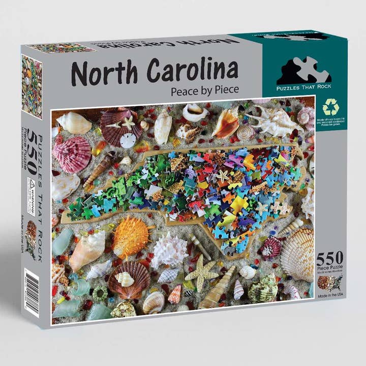 Puzzle da 550 pezzi della Carolina del Nord per la vendita all'ingrosso da parte di Puzzles That Rock