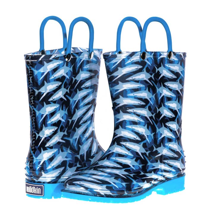 Sharks Rain Boots for wholesale by Wildkin