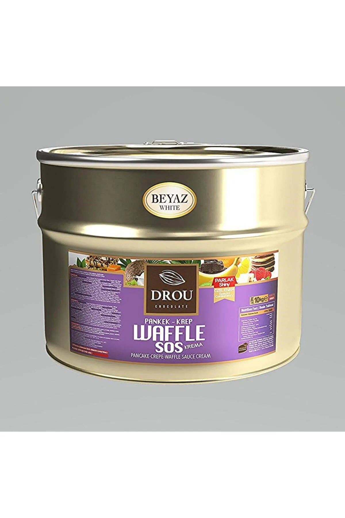 Aladdin - Vente Pâte à tartiner au chocolat/caramel - Sauce au chocolat blanc Drou pour gaufres, crêpes et pancakes (10 kg)1