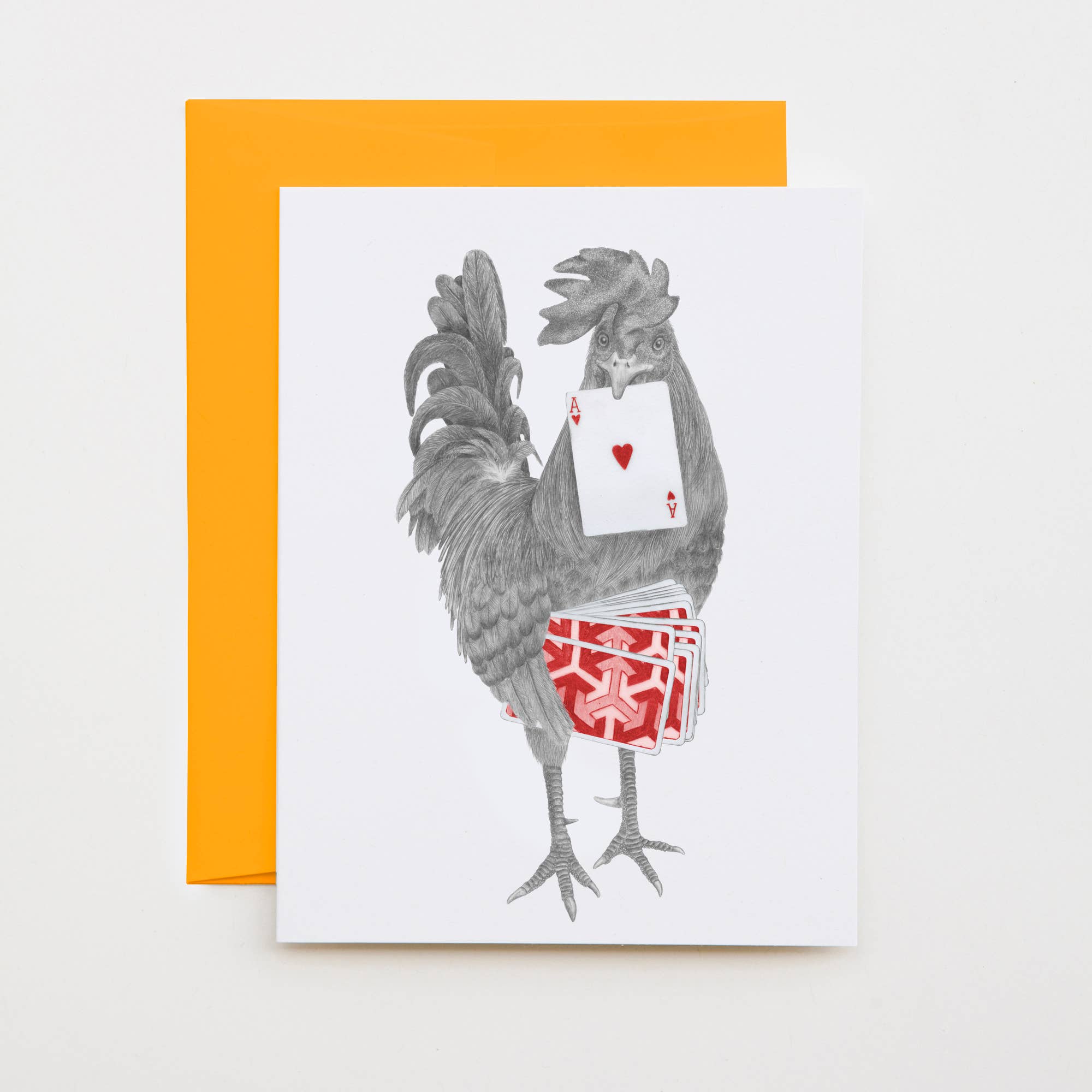 Central & Gus - Wholesale Stationery/Notecard Set - Petey Duval Key West Gypsy Rooster Note Card