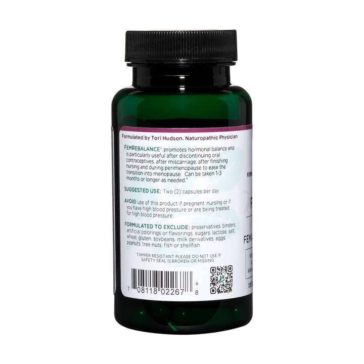 Vitanica - Wholesale Oral Supplement/Vitamin - Fem Rebalance™ / 60 caps btl1