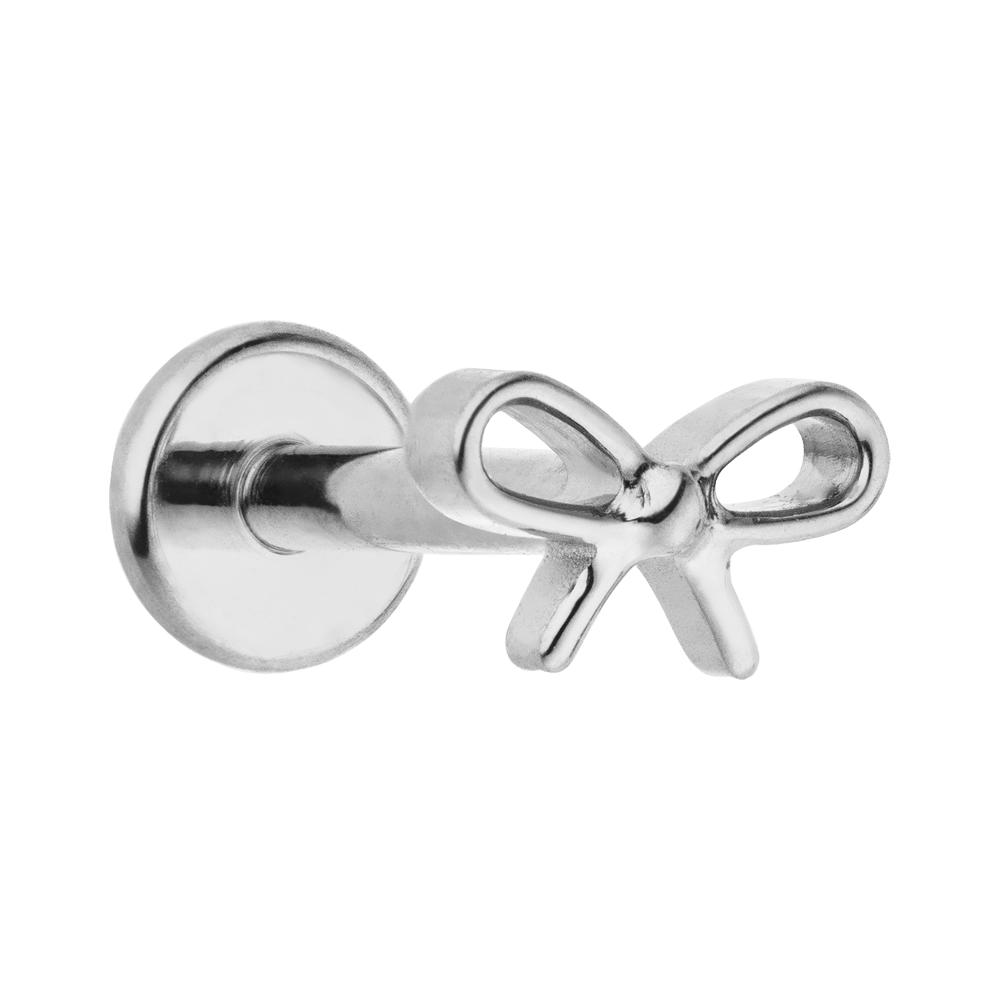 Schmuckgroßhandel – wholesale Single earring – Elegant Tie Piercing | Titanium0