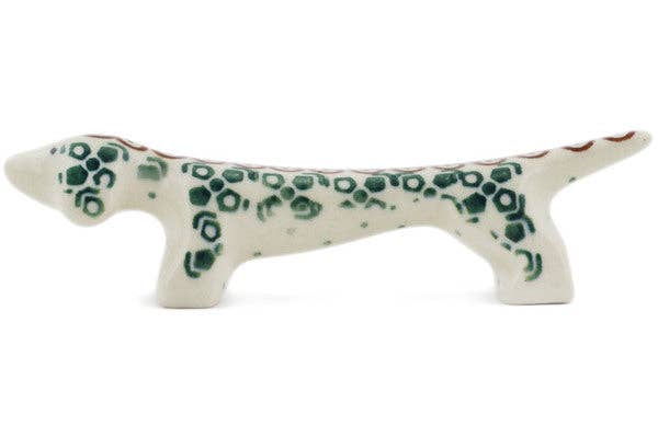 Polmedia Polish Pottery - Wholesale Spoon Rest - Chopstick Rest, Knife Rest 5" Grecian Sea Theme2