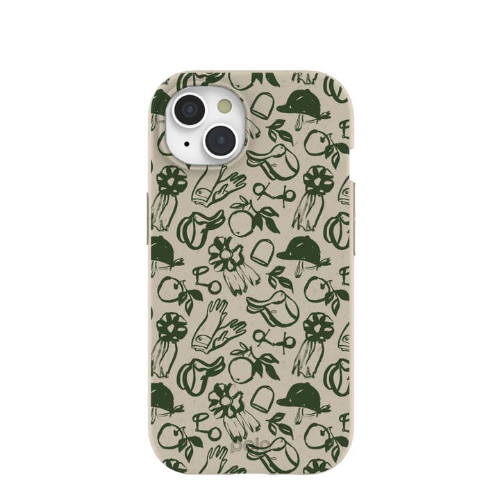Pela Case Corporation – wholesale Phone case – Unisex – London Fog Equestrian iPhone 15 Case