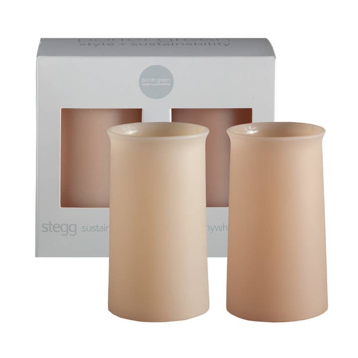 wheat + oat | stegg | silicone unbreakable highball glasses for wholesale by Porter Green | USA