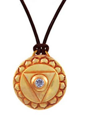 Throat Chakra Amulet With Cord for wholesale by TULKU