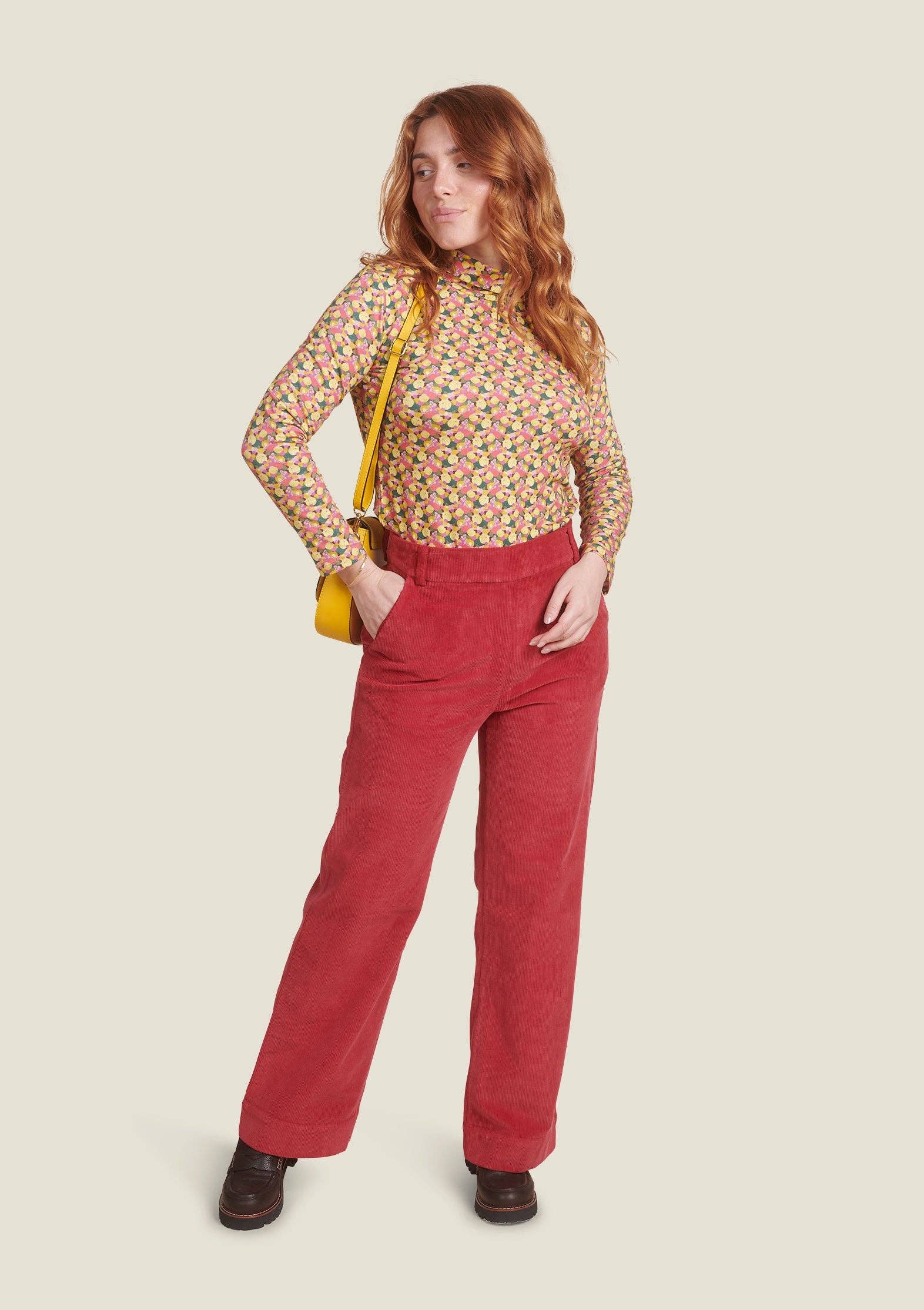 MADE IN SENS - Wholesale Blouse - Women's - TECRO MULTICOLORED WALKWAY3