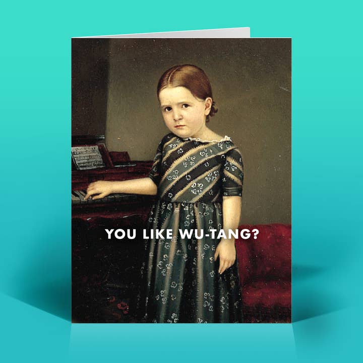 Wu-Tang Everyday Card for wholesale by The Raccoon Society