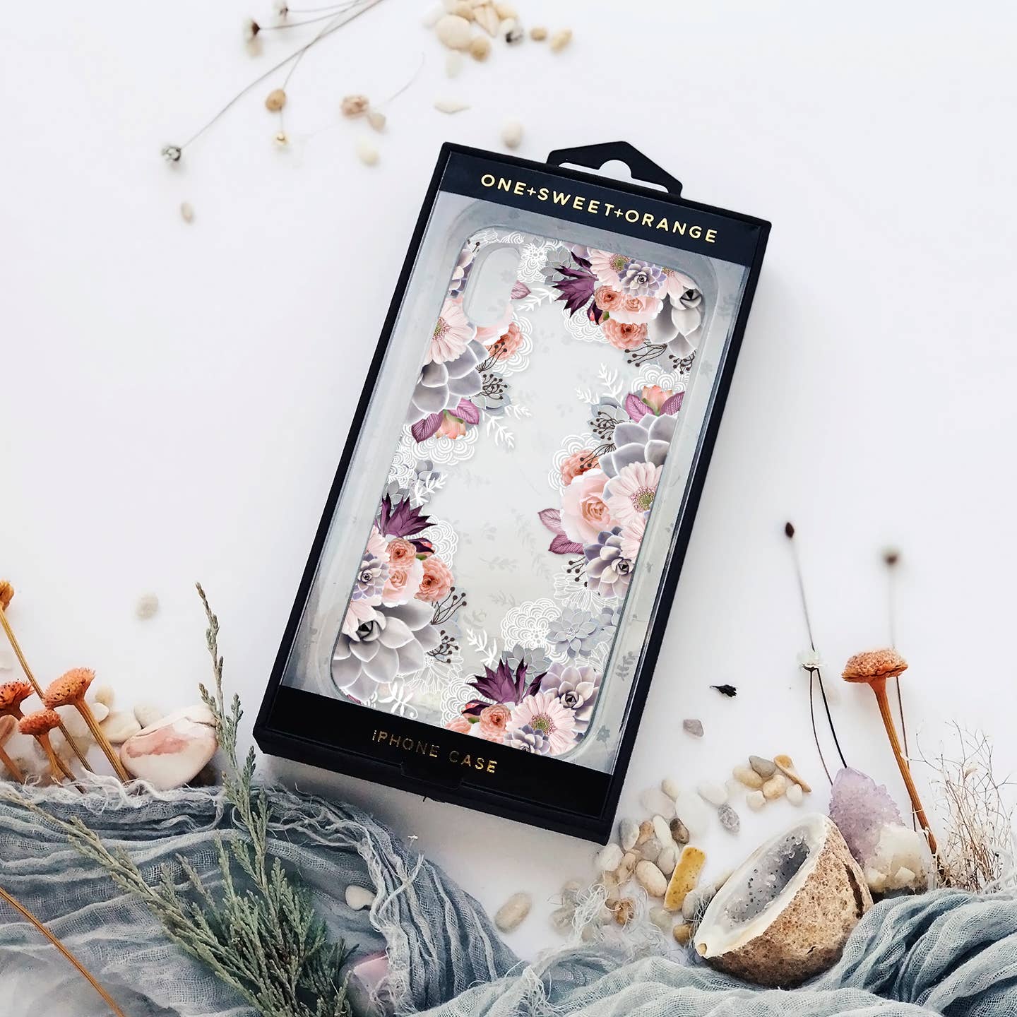 Onesweetorange - Wholesale Phone Case - Women's - iPhone Succulents Floral Case1