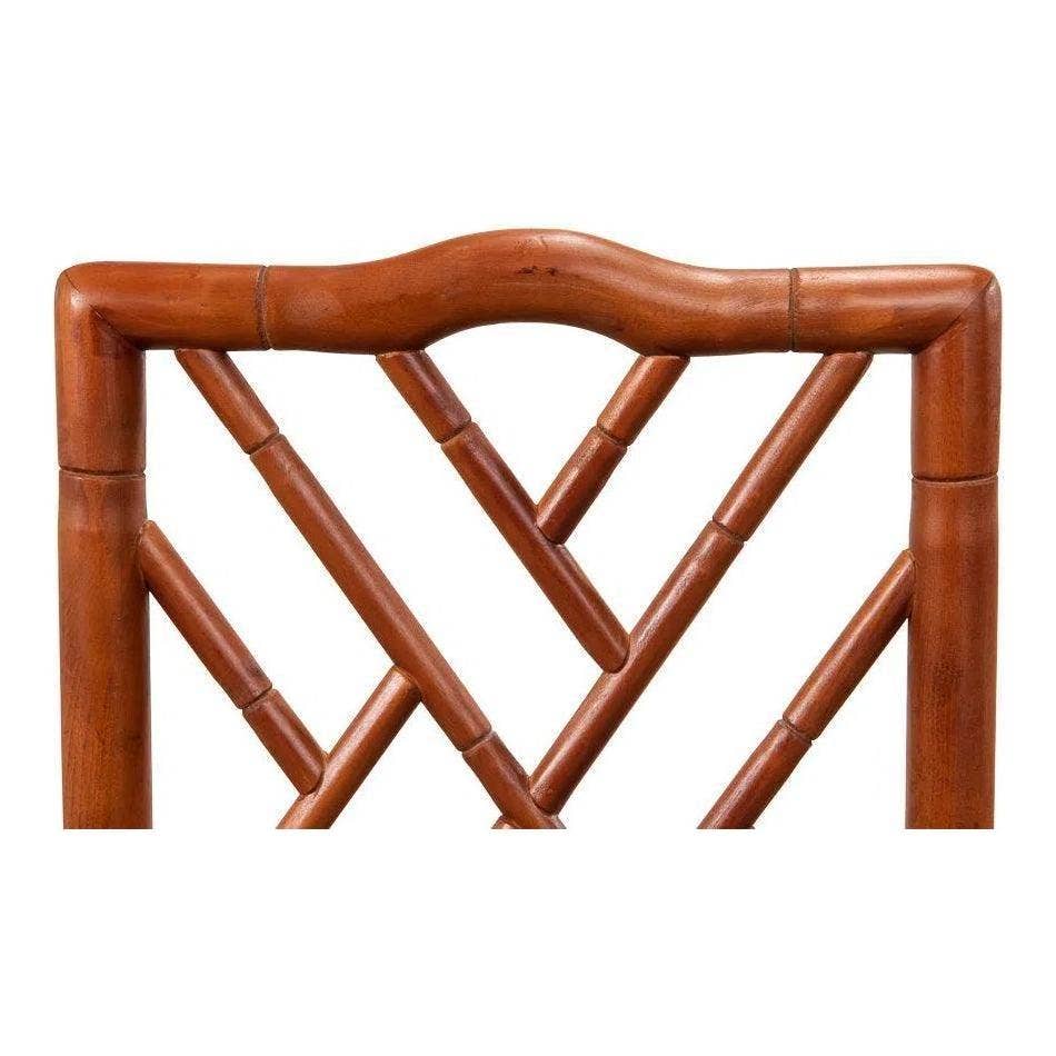 LOOMLAN – wholesale Chair – Brighton Bamboo Leather Dining Chair 2PC7