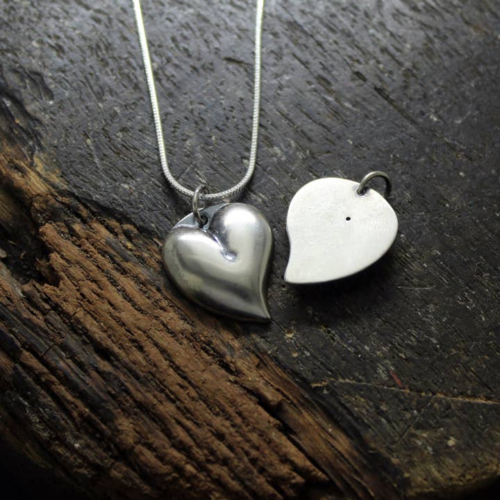 Plataica - Wholesale Pendant/Charm Necklace - 925 Silver Heart Pendant7