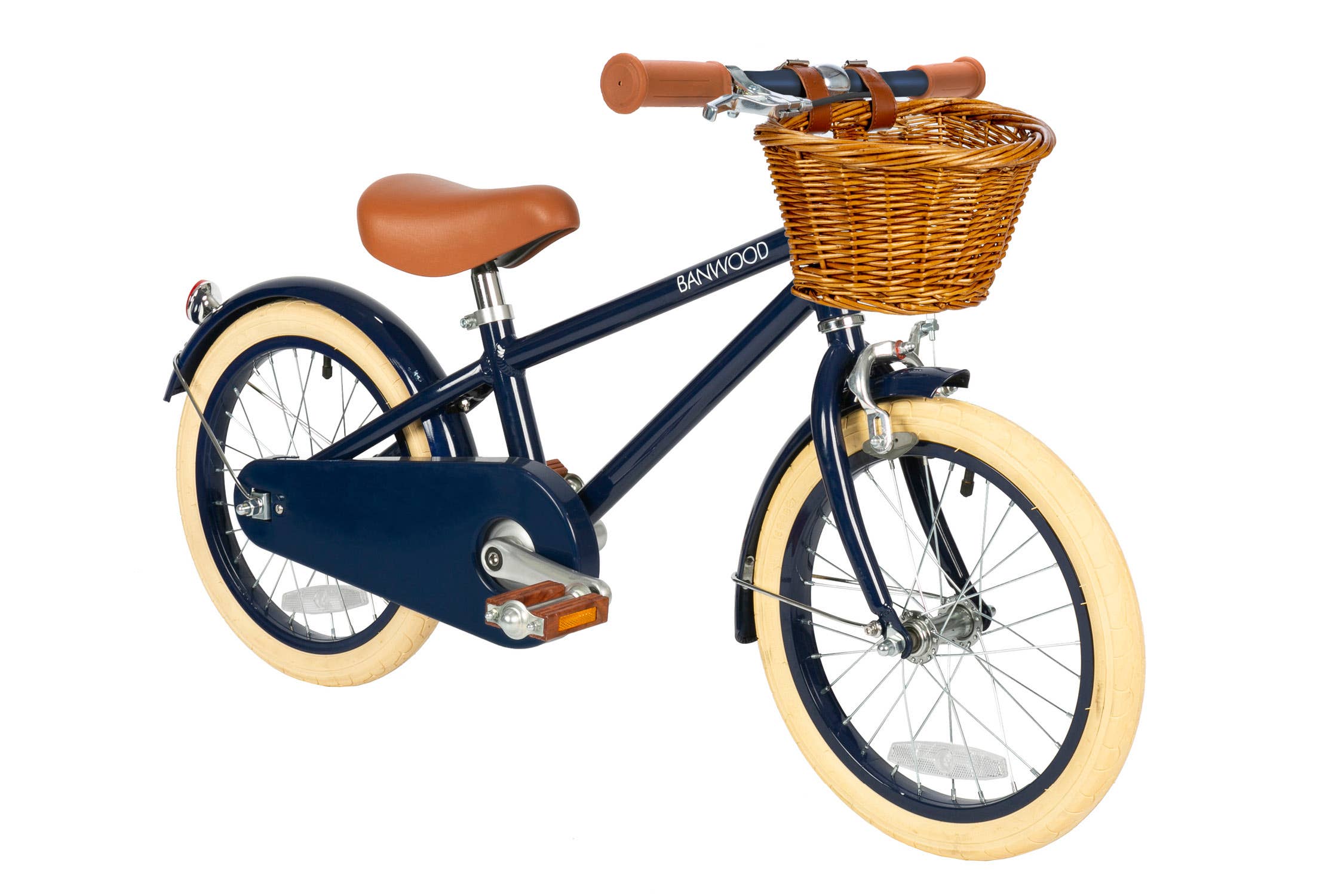 Banwood SL Europe – Engroshandel Cykler og scootere - Børn – Banwood 16" klassisk vintage pigecykel – navyblå7