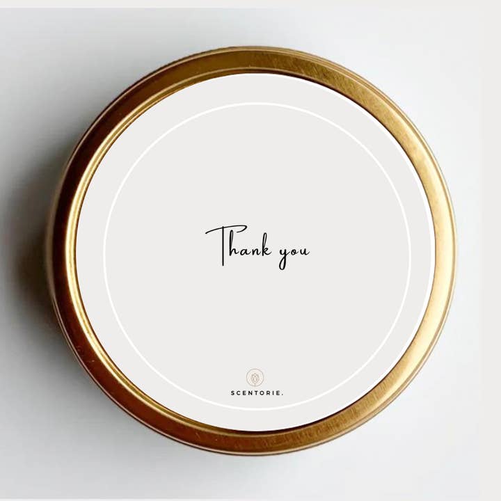 Vela de viaje personalizada 110 g para venta al por mayor de SCENTORIE.