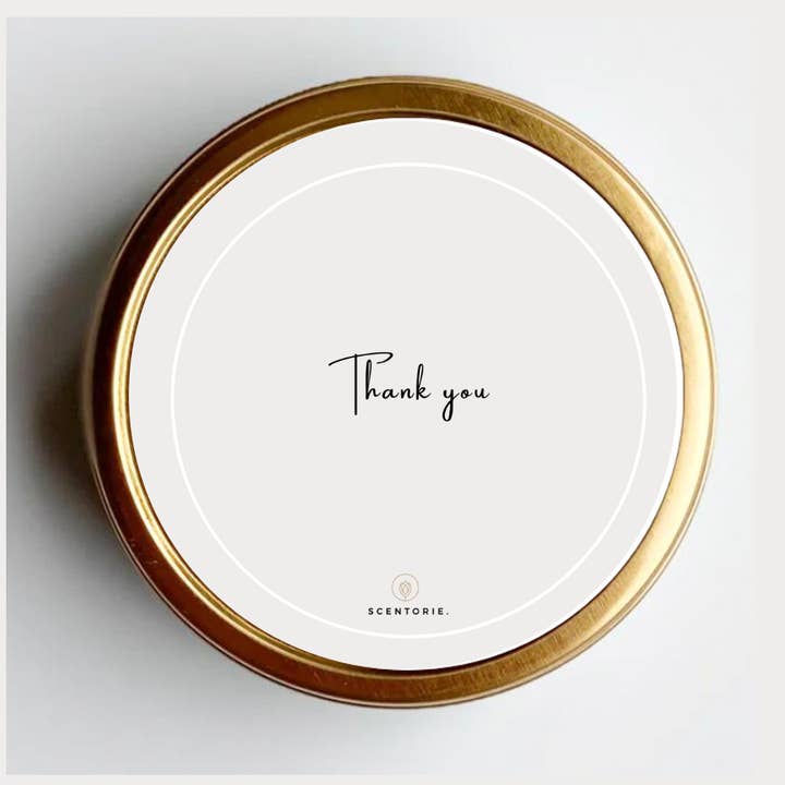 PERSONALIZED TRAVEL CANDLE 110g  for wholesale by SCENTORIE.